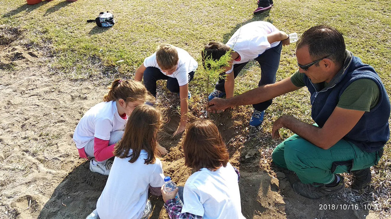 Kids Tree Planting